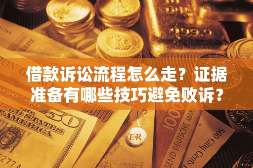 济南借款诉讼流程怎么走？证据准备有哪些技巧避免败诉？