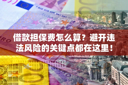 济南借款担保费怎么算？避开违法风险的关键点都在这里！