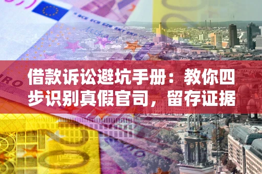 济南借款诉讼避坑手册：教你四步识别真假官司，留存证据不踩雷