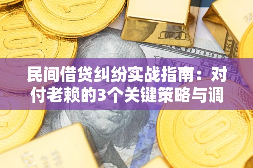 济南民间借贷纠纷实战指南：对付老赖的3个关键策略与调解盲区解析