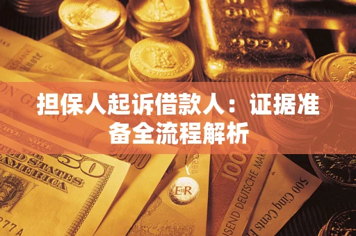 济南担保人起诉借款人：证据准备全流程解析