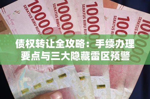 济南债权转让全攻略：手续办理要点与三大隐藏雷区预警