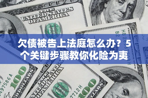 济南欠债被告上法庭怎么办？5个关键步骤教你化险为夷